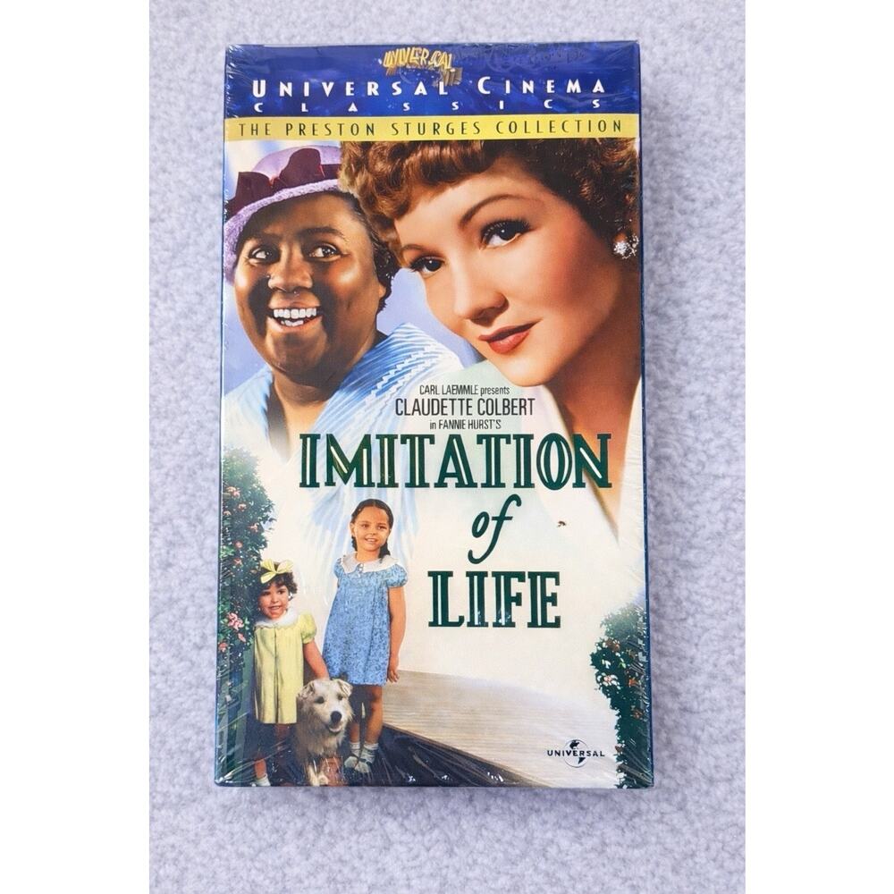 Imitation‎ of Life (1934) VHS Universal Cinema Classics Preston Sturges - Sealed